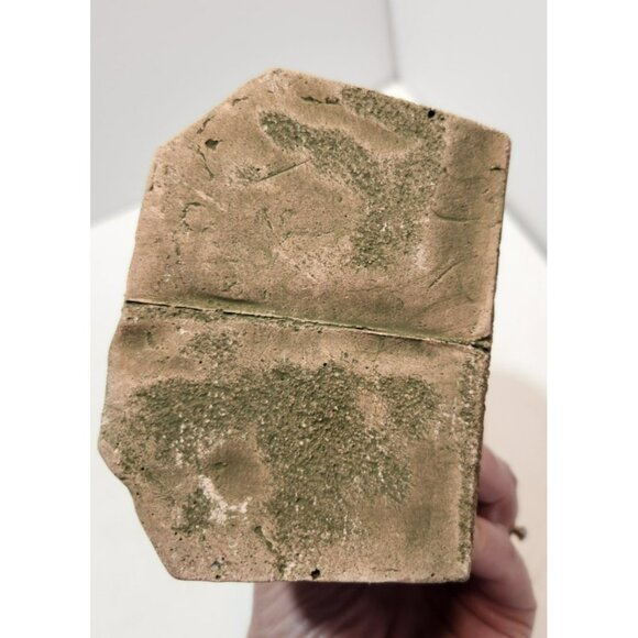 Southeastern Asian Sandstone Chofa or Kala Shrine 9" Tall by 6" Wide - Picture 6 of 13